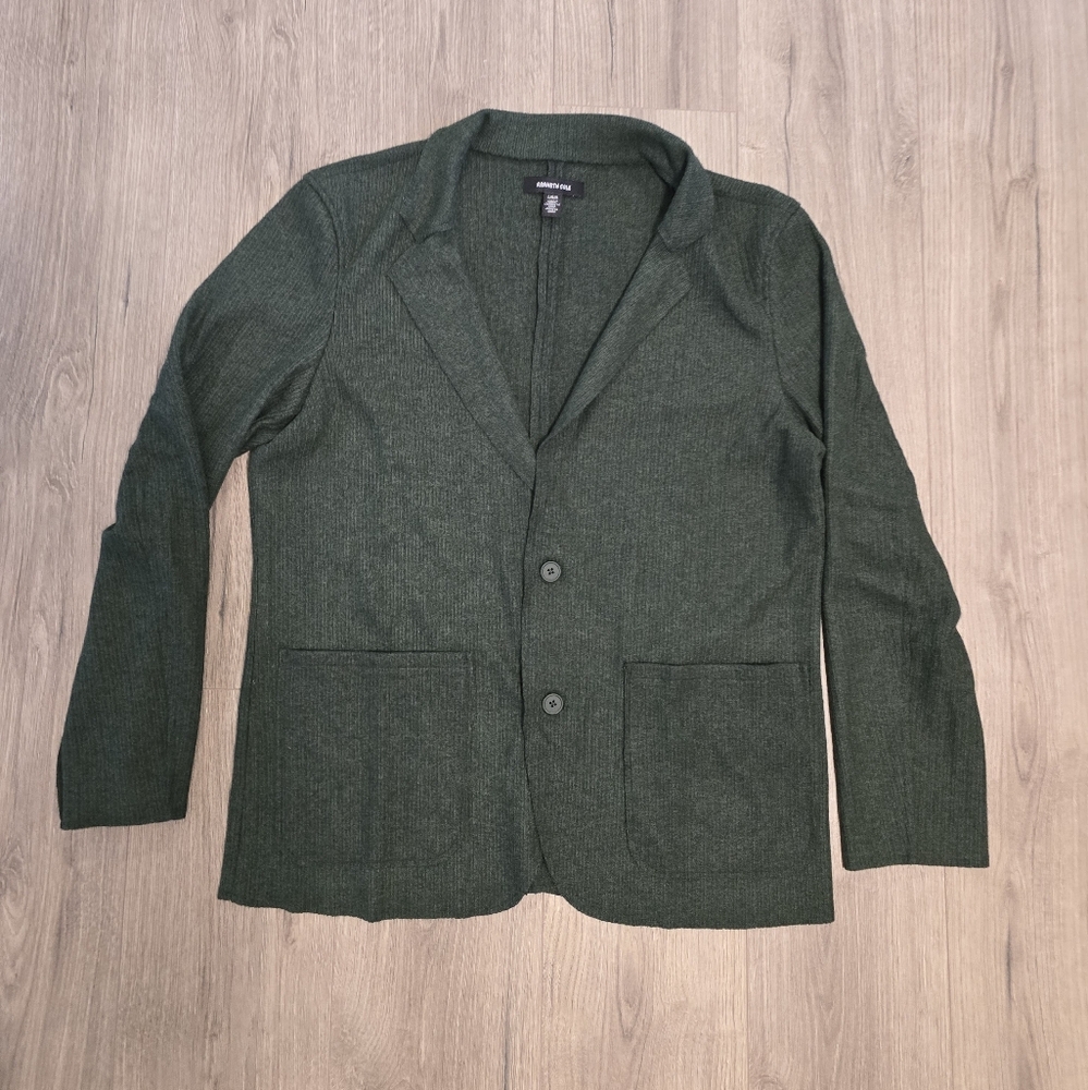 Kenneth Cole Knit Tailored Jacket L size